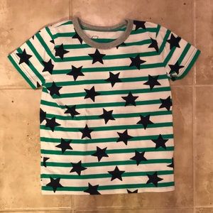 Mini Boden boys short sleeve shirt size 4-5
